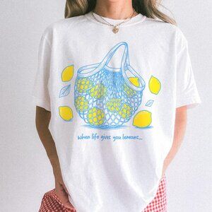 Lemoncore T-Shirt – Fresh Citrus Graphic Tee